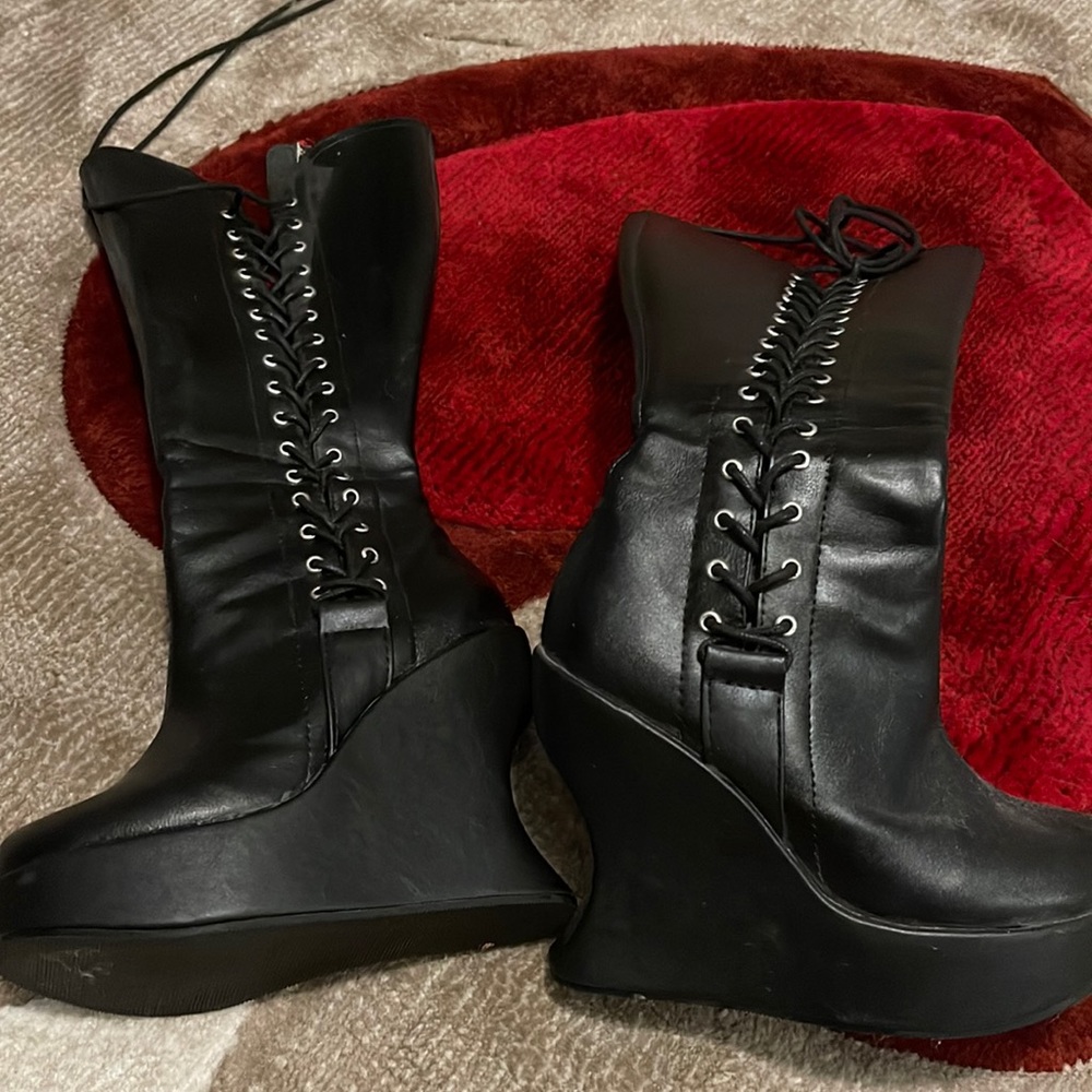 Knee high boots